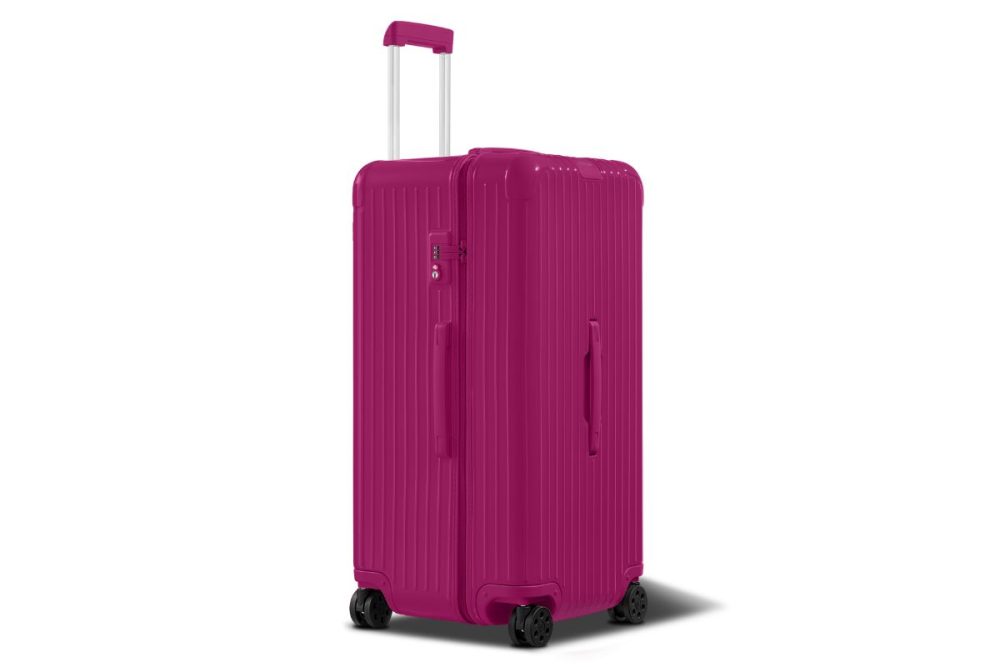 リモワ「Essential トランクプラス」￥233,200／H80×W41×D37㎝／101ℓ／2色展開