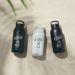キーン「US4 LOGO BOTTLE 18.6 OZ」各￥6,050／550㎖／220ｇ／保温68℃以上・保冷7℃以下（6時間）／3色展開