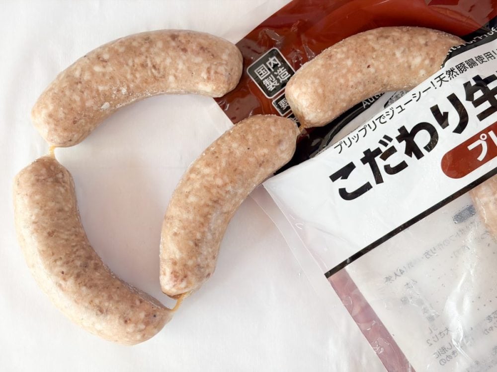 「プレーン」はパッケージを開封すると、10本がつながった状態になっていました