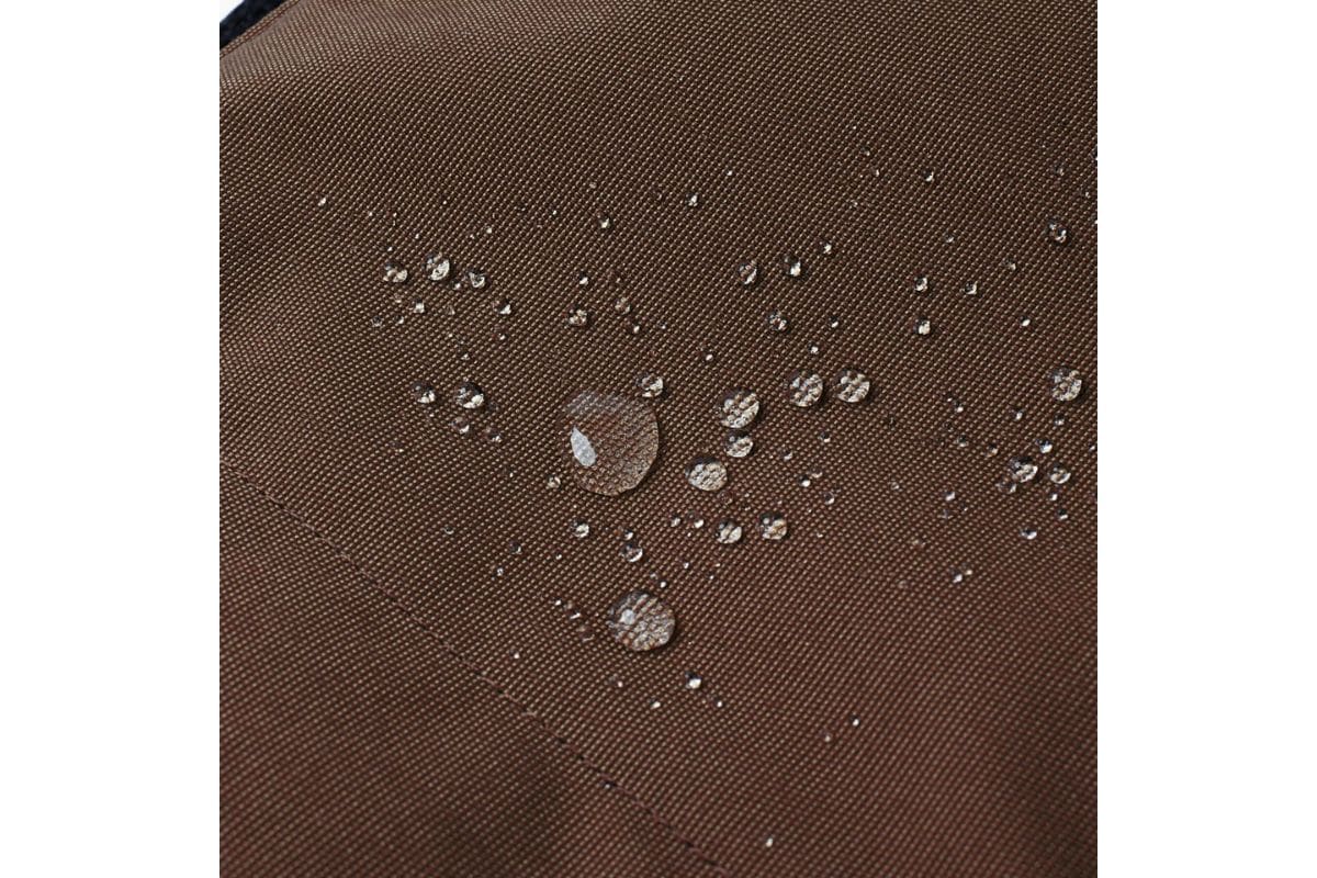 別注で開発した CORDURA(R) ナイロンファブリックに「FINE TEX」をコーティング