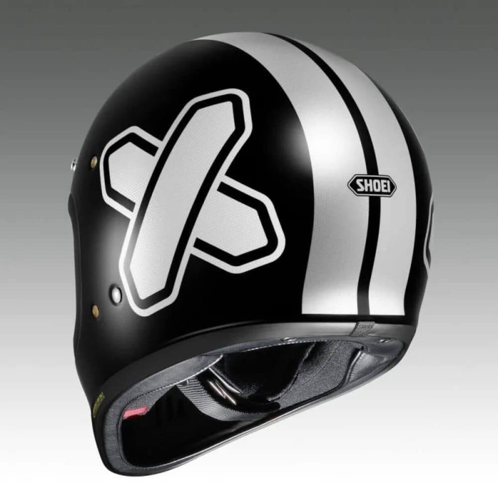 第1位　【街乗りライダー必見】SHOEIの最新ヘルメットに一目惚れ！大胆な「クロスロゴ」が遊び心をくすぐるネオクラシックモデルの大正解