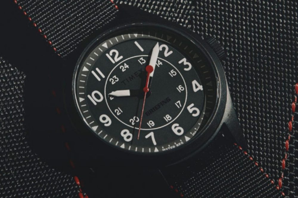 【タイメックス×ブリーフィング】約10年ぶりのコラボモデルはフィールドウォッチの王道を踏襲したデザインに!