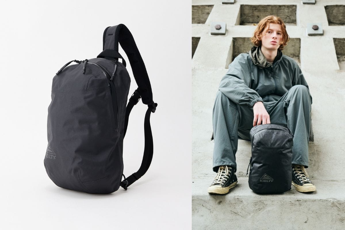 ケルティ「ウォータープルーフ スリングバッグ」¥22,000/H38×W24×D12㎝/9L