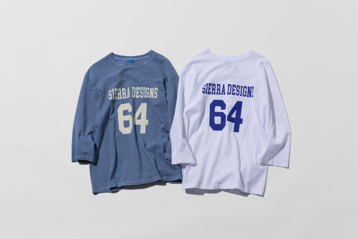 グッドオン×シエラデザインズ「80’s フットボール ティー」￥8,800