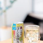 宝酒造 宝焼酎のやわらかコーン茶割り ￥175