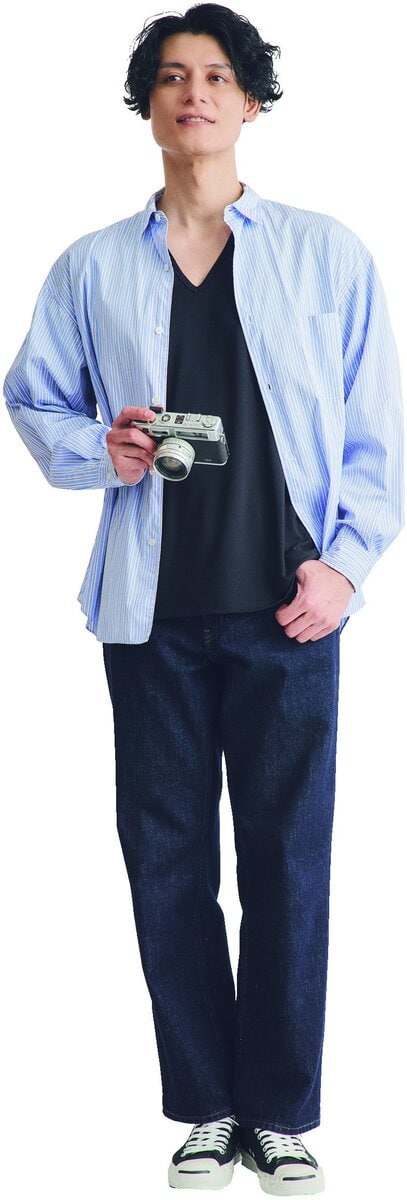 ＜休日＞休日のカジュアルコーデは爽やかに