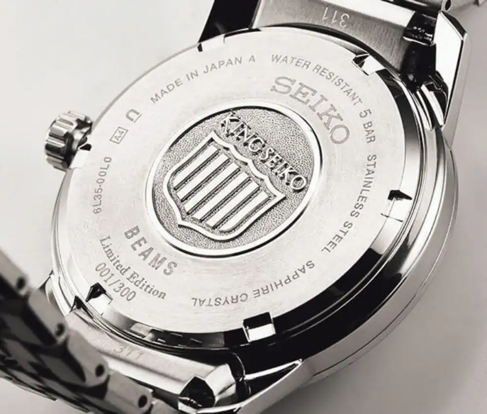 第1位　【これぞ一生モノ時計】名作「KSK」が黒×金で極上進化！キングセイコー×ビームスの50周年記念時計は世界限定300本