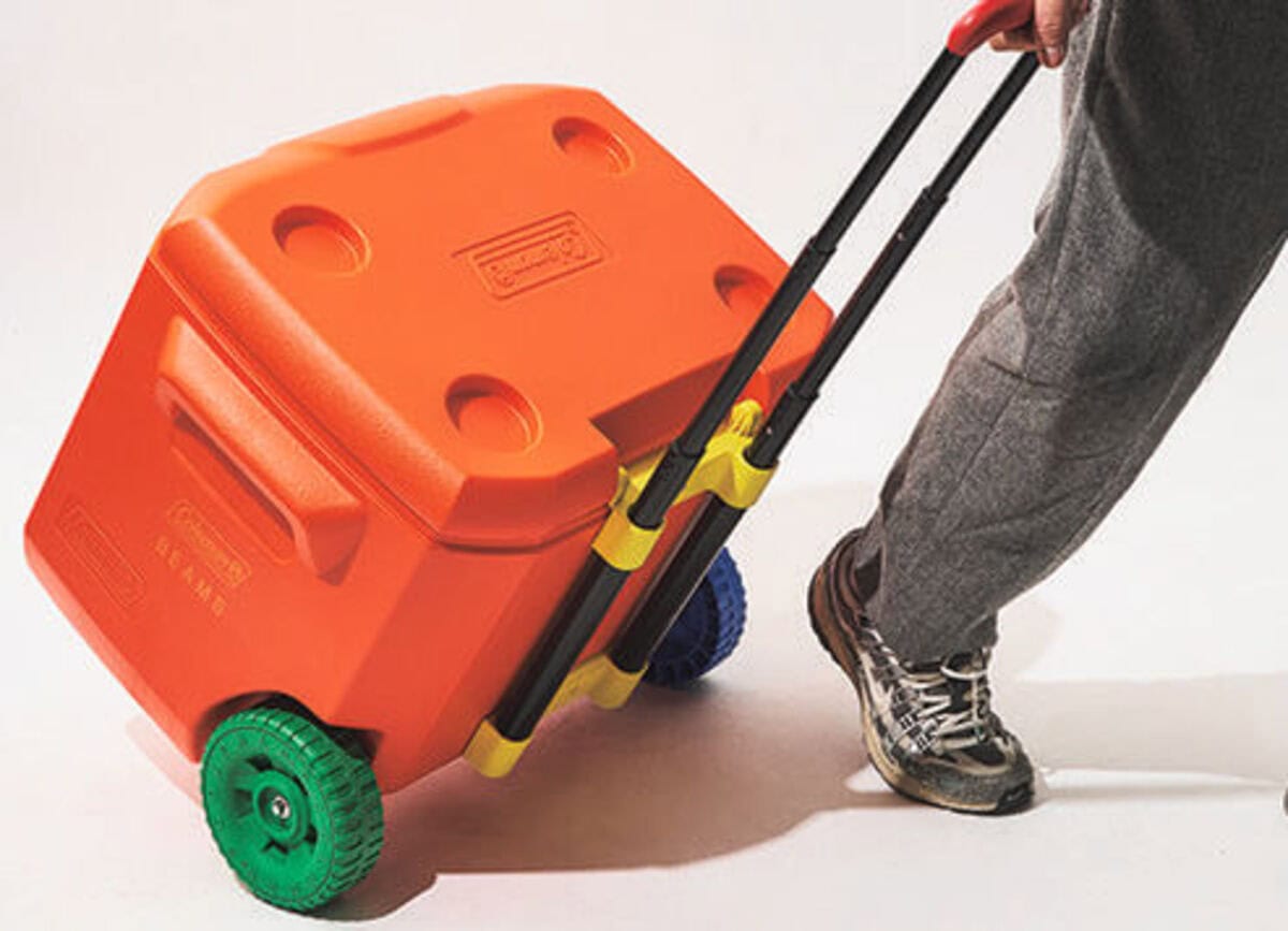 ハンドル&車輪で移動も楽ちん