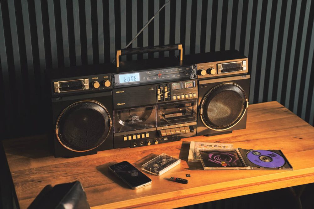 オリオン　Bluetooth®機能搭載CDステレオラジオカセット SCR-B9