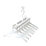 ベルメゾン　取り入れ簡単ハンガー“のびのび7連ガー”