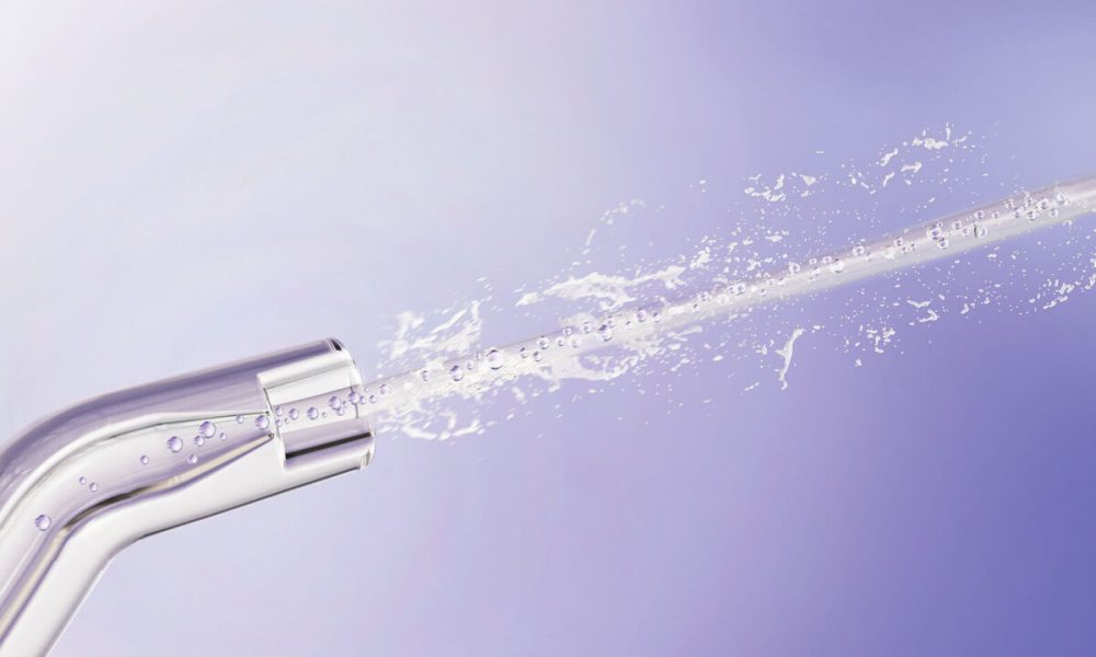 泡が隙間に入り込む！