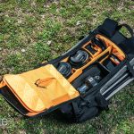 エタ30に中村さんの撮影機材をセット