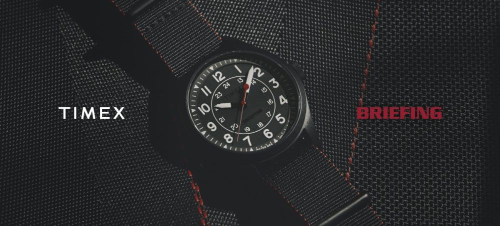 【タイメックス×ブリーフィング】約10年ぶりのコラボモデルはフィールドウォッチの王道を踏襲したデザインに！