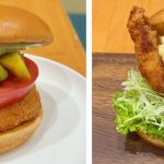 海老好き垂涎の“贅沢海老バーガー”2品