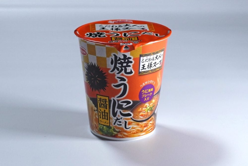 エースコック「こだわる大人の王様スープ 焼うにだし醤油ラーメン」