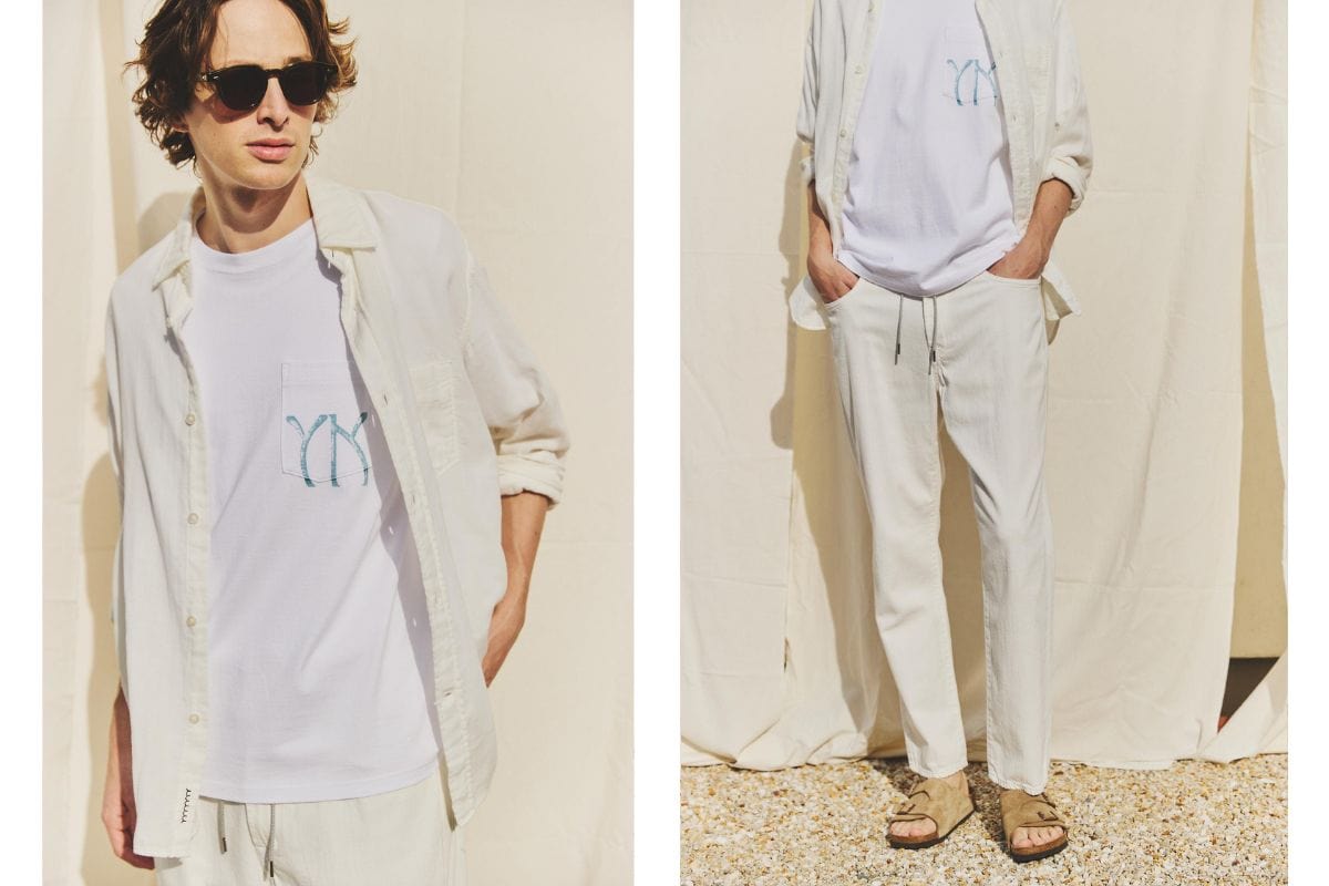 「Resort PHILIP(57261211)」¥34,100、「Standard Shirt(57253801)」¥29,700、「YK Tee(57261903 WSX)」¥14,300/すべてヤヌーク
