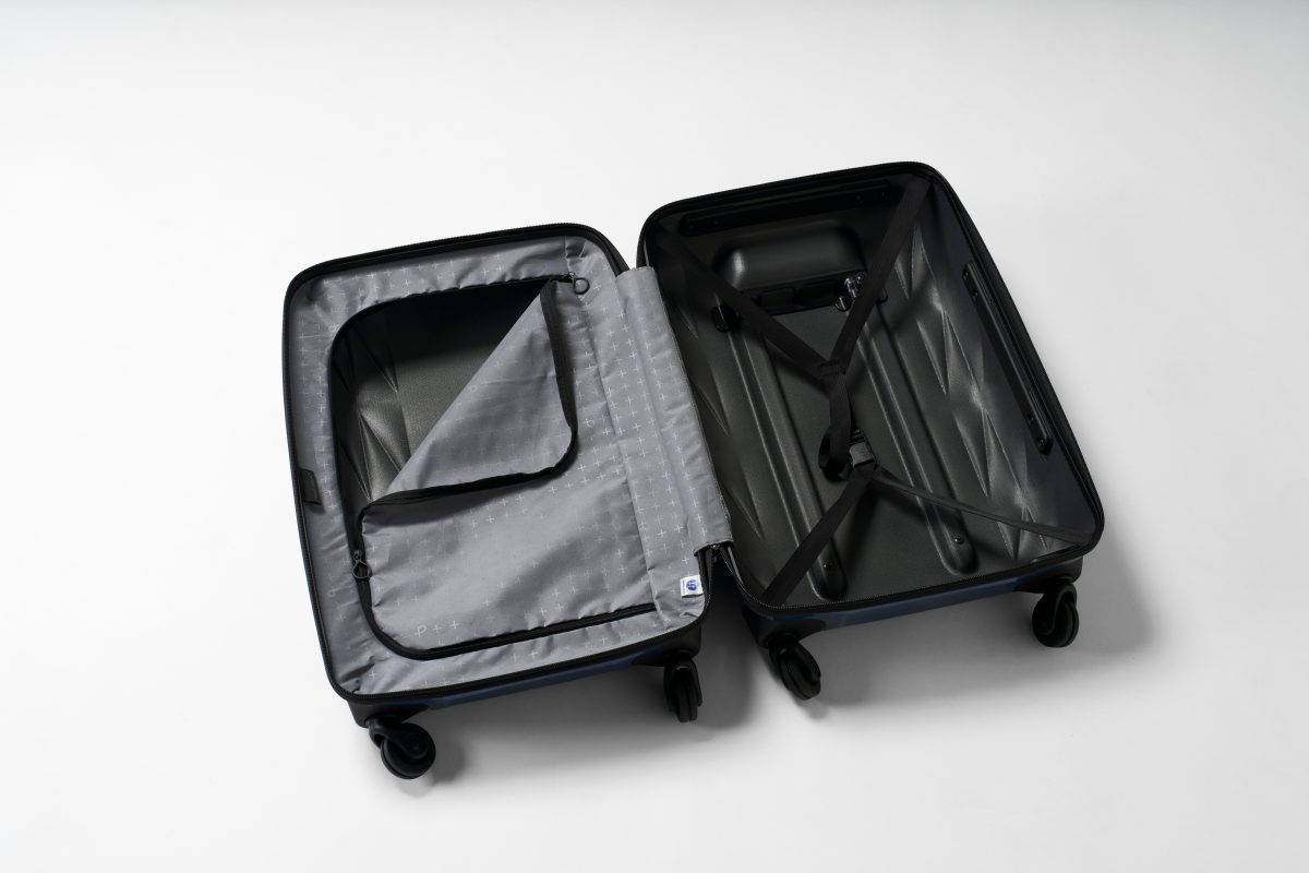 便利な構造で荷物がスッキリまとまる