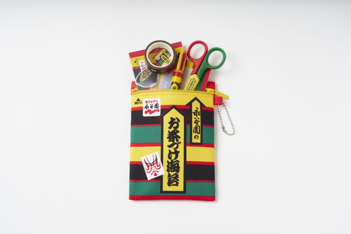 文房具の6アイテムは、ポーチの中にすっぽり収まる!