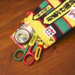 セット内容がすべて収まるポーチ