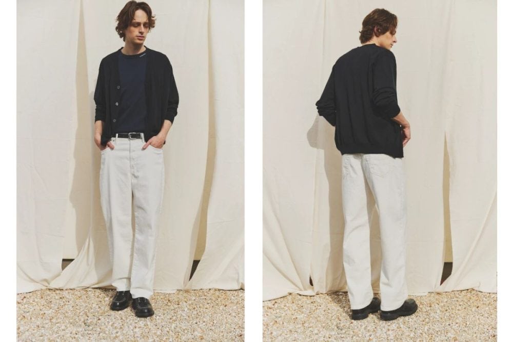 「Roomy（57261048）」￥35,200、「YYYYYYY Tee（57261902）」￥16,500／すべてヤヌーク