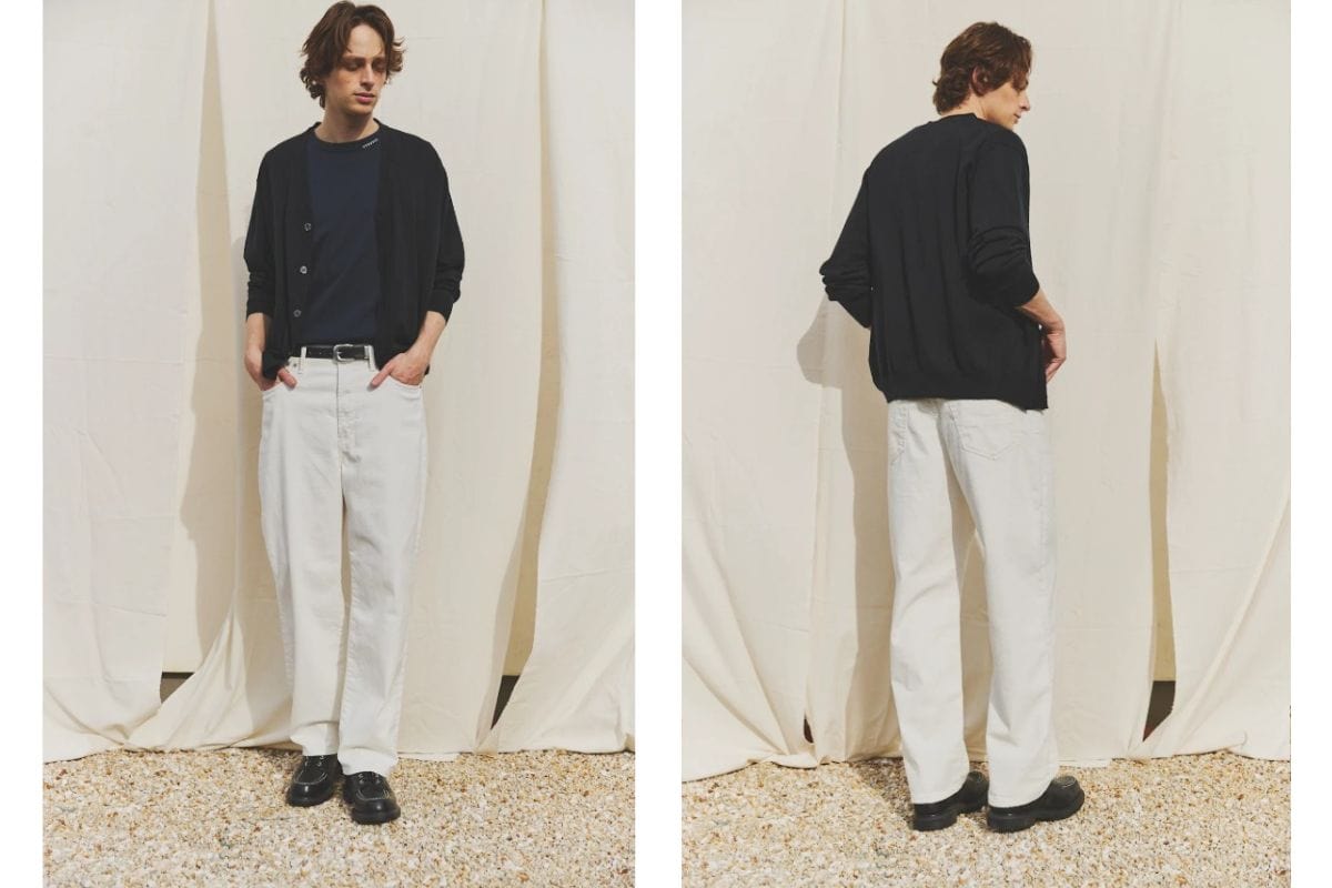 「Roomy(57261048)」¥35,200、「YYYYYYY Tee(57261902)」¥16,500/すべてヤヌーク
