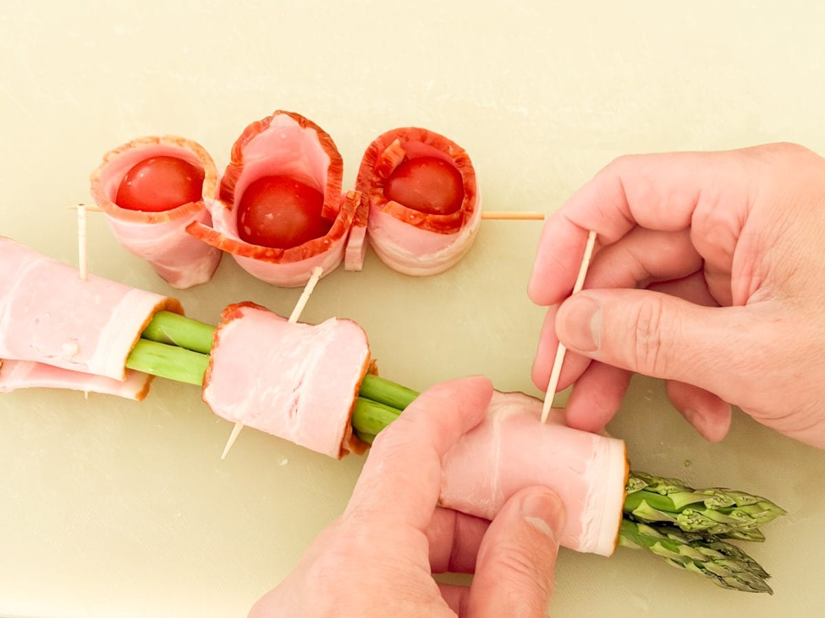 野菜嫌いでも、不思議と食べられるベーコン巻き
