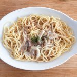 THE PASTA 「4種キノコの濃厚キノコクリーム」の内容量は265グラム