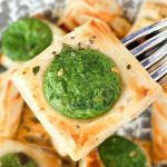 「ほうれん草&リコッタ」を食べてみると、濃厚でほうれん草の味がしっかりあります