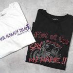 ワークマン『北斗の拳』プリント半袖Tシャツ　002/ホワイトB、015/ブラックB、￥980（税込）