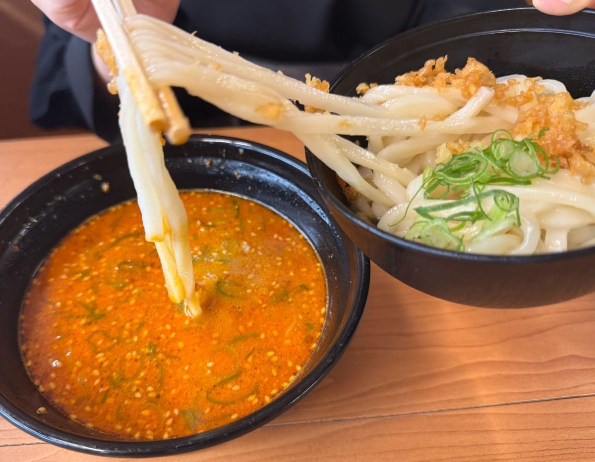 今回はあえて「うどんの替え玉」をチョイス！