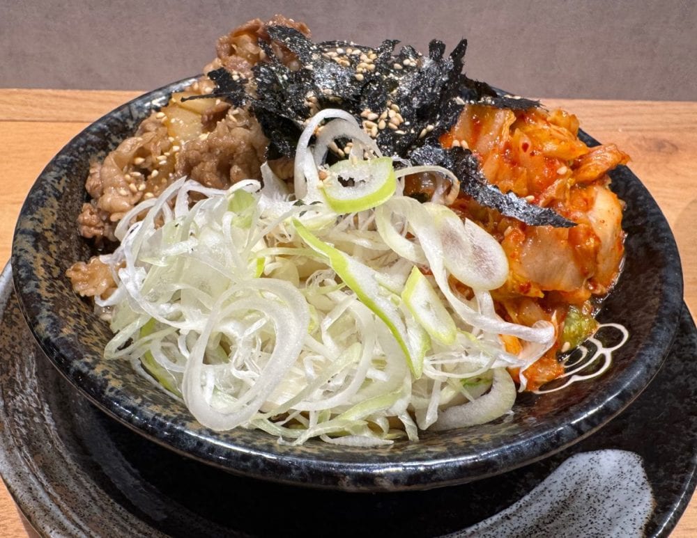 韓国風牛肉ぶっかけ