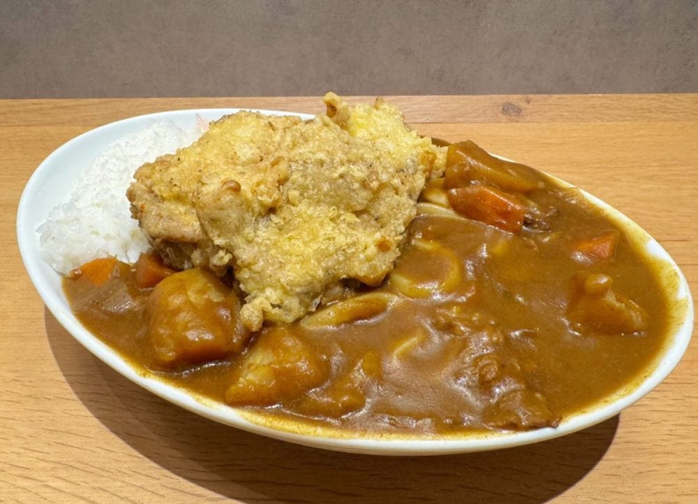 かしわ天カレーライスうどん