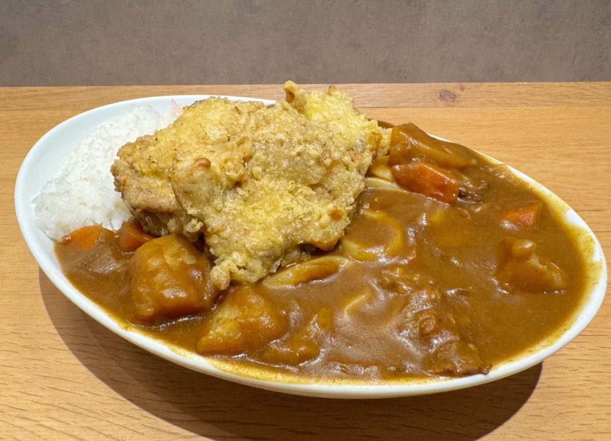 かしわ天カレーライスうどん
