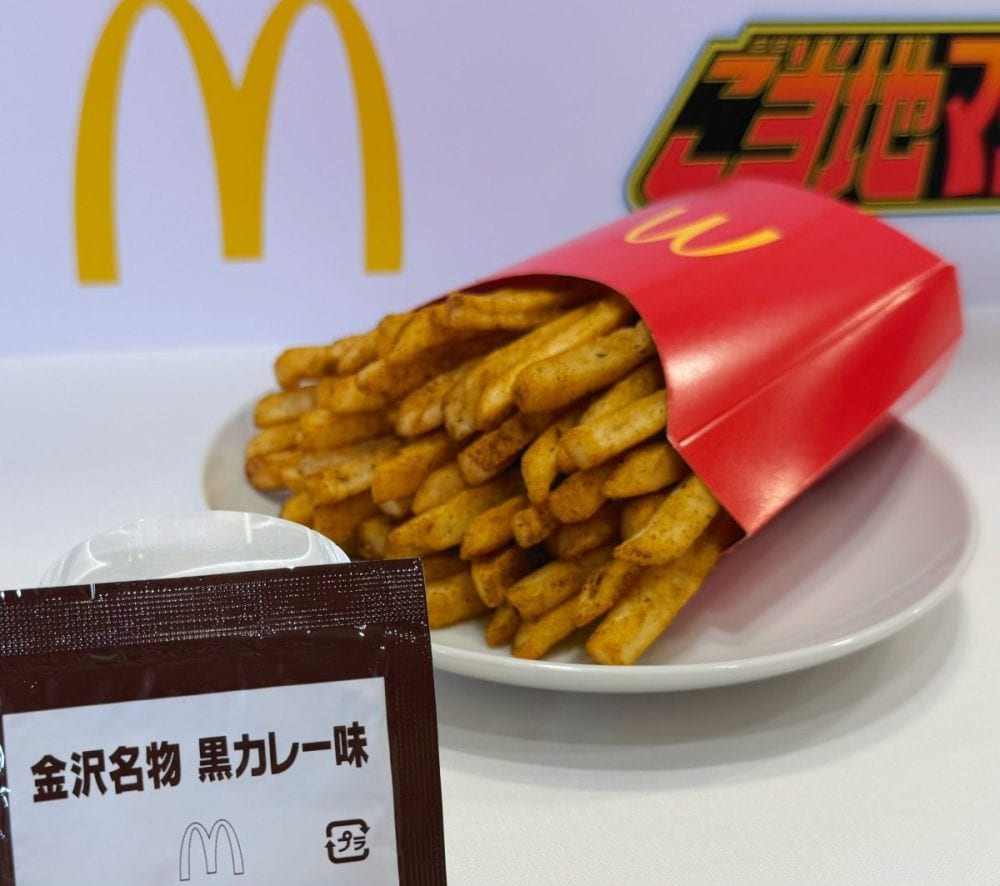ポテトが黒カレー風味に！？「シャカシャカポテト® 金沢名物黒カレー味」
