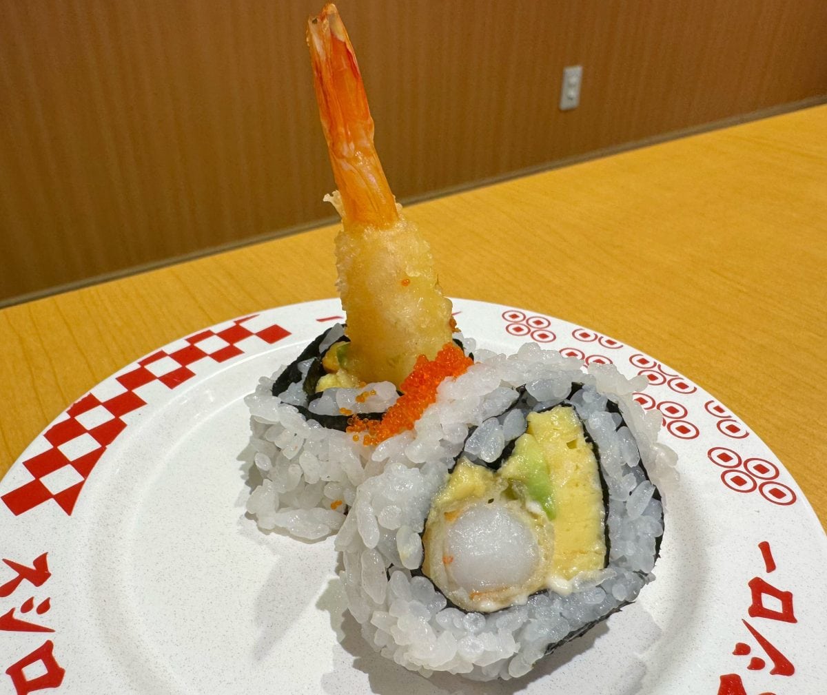 ジャンクなカリフォルニアロール!?「おたマヨロール(えび天)」