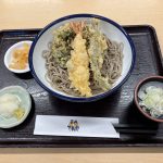 天丼てんや　ほたるいかかき揚げ冷やしそば