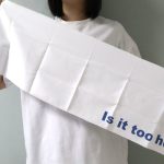 25×80cmのメガネ拭きっぽい触感のタオル