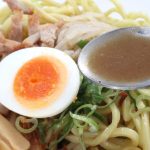 スープは頑者のつけめんのたれを再現