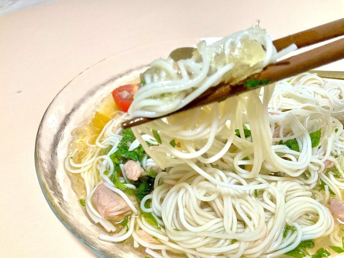 ひと口目から、だしの香りがふわっと広がってとにかく爽やか