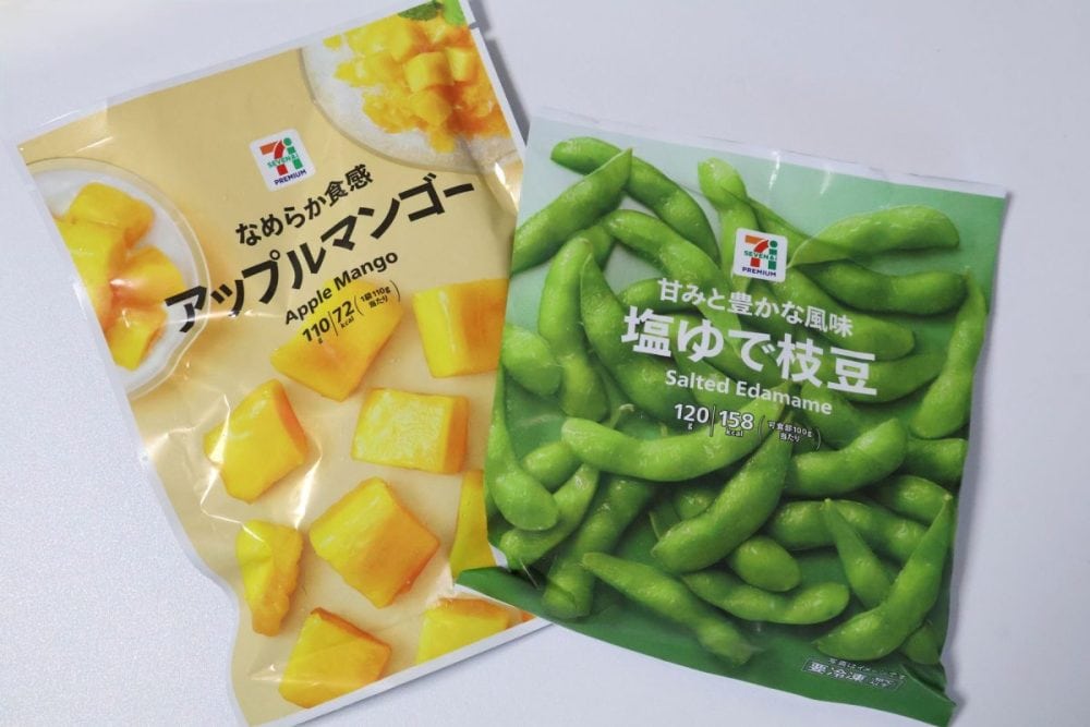 冷凍野菜とフルーツ