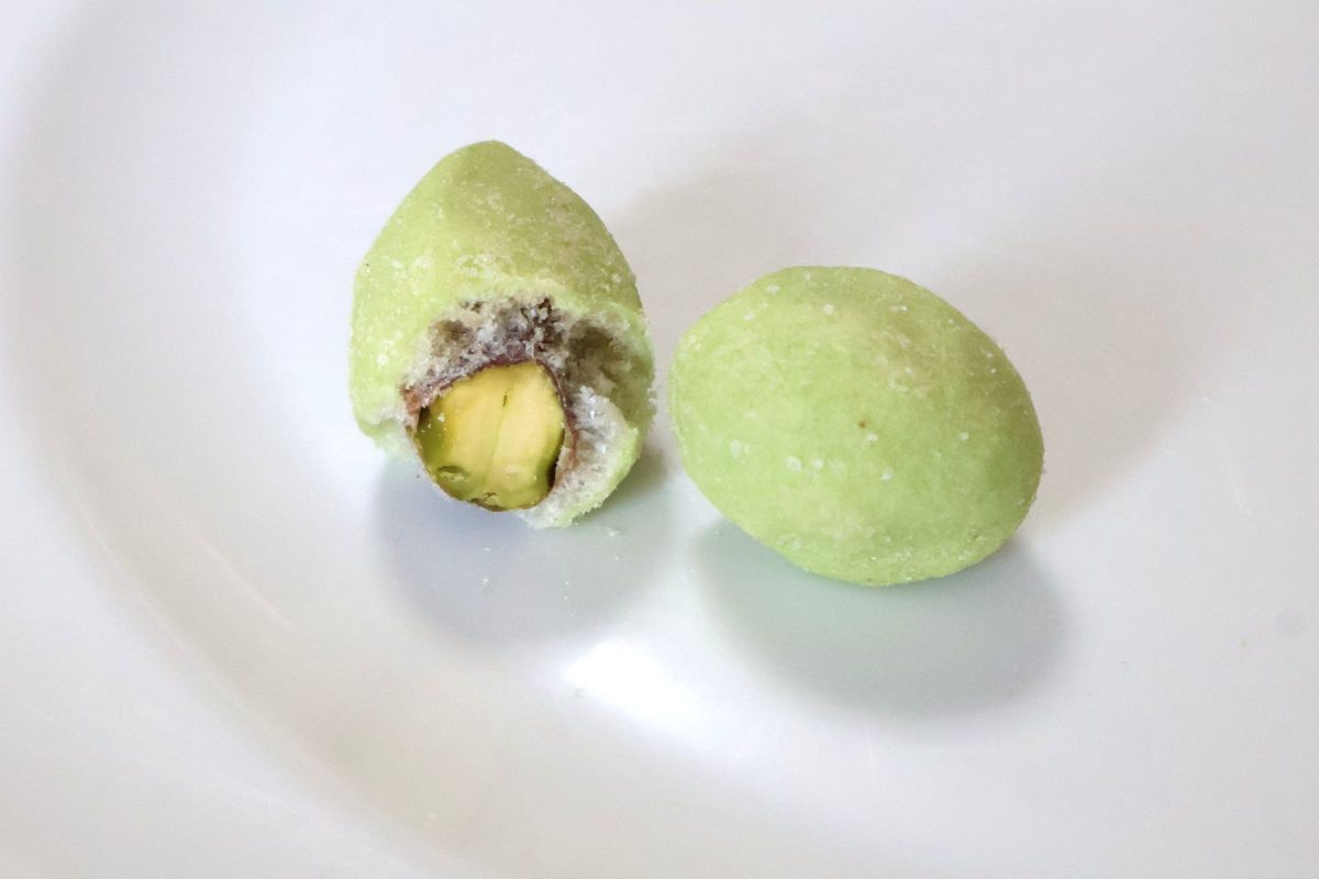 抜けるようにわさび味がツンとする