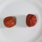 スーパーの梅干しと比べてみた