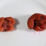 スーパーの梅干しと比べてみた