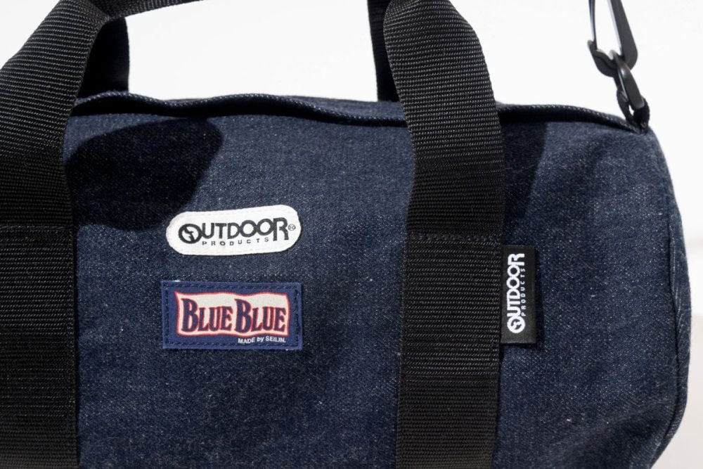 【アウトドアプロダクツ×ブルーブルー】14.5ozデニムを使用した別注バックパックとロールボストンバッグに大注目