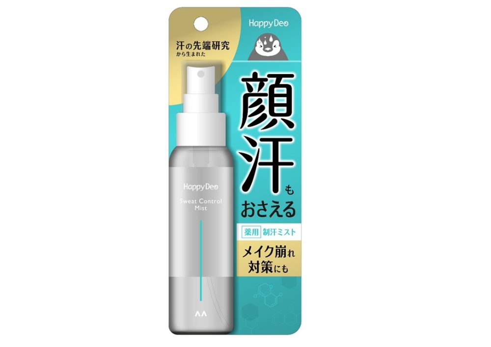 マンダム ハッピーデオ 薬用 汗コントロール ミスト(医薬部外品) 80mL ¥1,430(税込)*編集部調べ