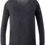 リカバリープロラボ 疲労回復インナー メンズ（Vネック） 長袖価格：￥4,950（税込） サイズ：M、L、XL カラー：ブラック、ホワイト