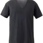 リカバリープロラボ 疲労回復インナー メンズ（Vネック） 半袖価格：￥4,620（税込） サイズ：M、L、XL カラー：ブラック、ホワイト