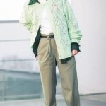 小田綾乃さん（テーブルマウンテンAT LINEN/TAUPE）