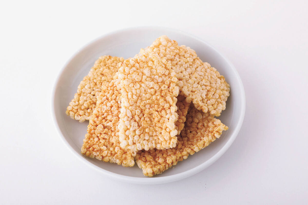 つぶつぶおこげせん醤油味