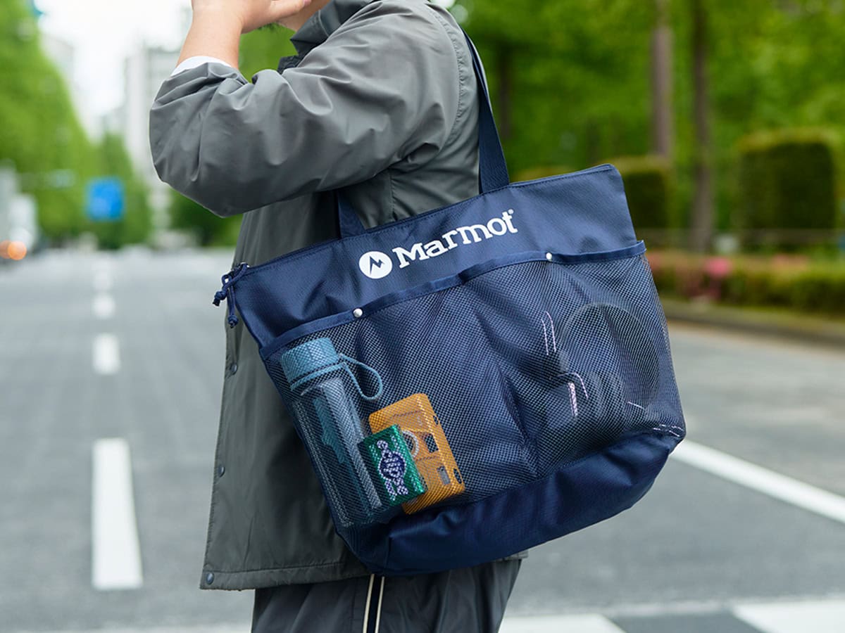 この付録は買い】MonoMax6月号「マーモットの保冷BIGトート」が夏用